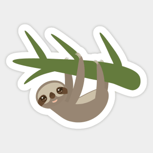 cute sloth Sticker